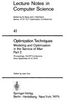 Cover for Optimization techniques