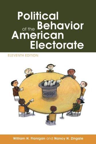Cover for Political behavior of the American electorate