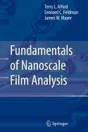 Cover for Fundamentals of Nanoscale Film Analysis