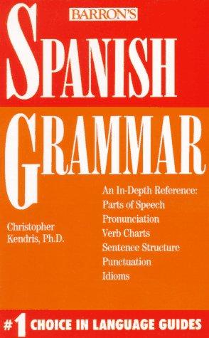 Cover for Spanish grammar