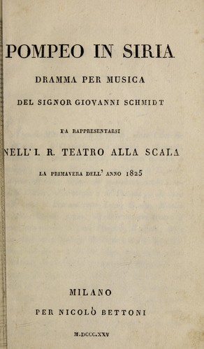 Cover for Pompeo in Siria