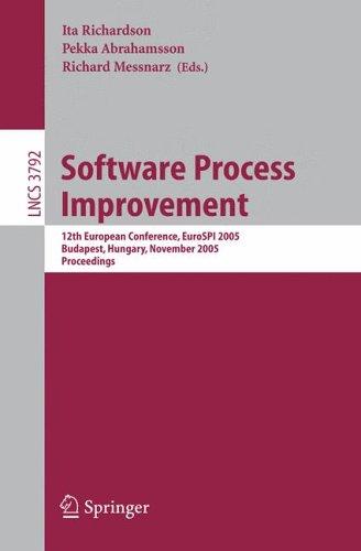 Cover for Software Process Improvement