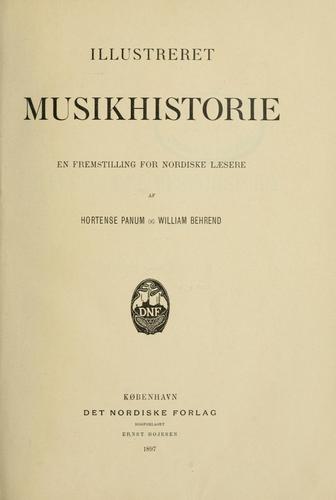 Cover for Illustreret musikhistorie