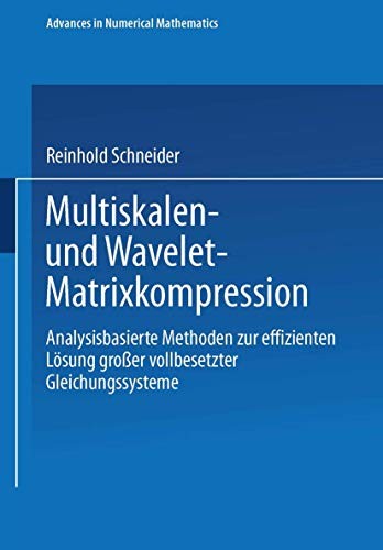 Cover for Multiskalen- und Wavelet-Matrixkompression