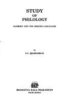 Cover for Study of philology