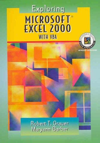 Cover for Exploring Microsoft Excel 2000 Special VBA Edition