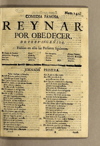 Cover for Reynar por obedecer