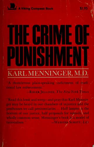 Cover for The crime of punishment
