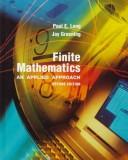Cover for Finite mathematics