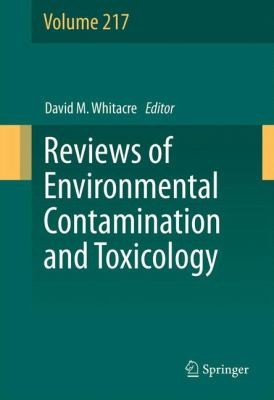 Cover for Reviews Of Environmental Contamination And Toxicology Volume 217