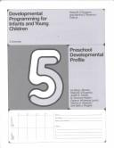 Cover for Developmental Programming for Infants and Young Children