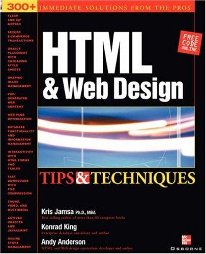 Cover for HTML & Web Design Tips & Techniques