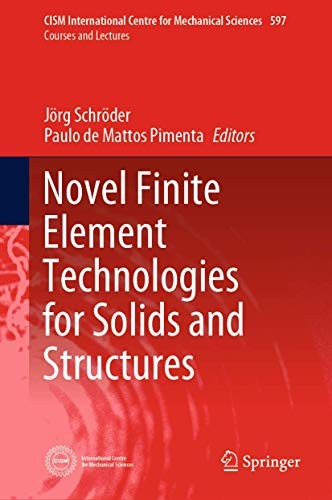 Cover for Novel Finite Element Technologies for Solids and Structures
