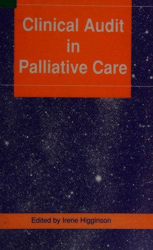 Cover for Clinical audit in palliative care