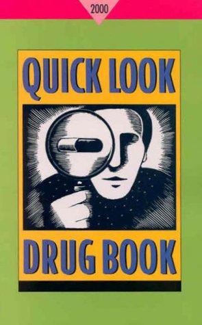 Cover for Quick Look Drug Book, 2000