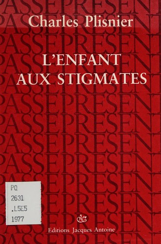 Cover for L' enfant aux stigmates