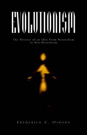 Cover for EVOLUTIONISM