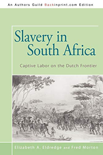 Cover for Slavery in South Africa