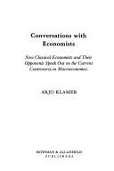 Cover for Conversations with economists