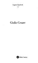 Cover for Giulio Cesare