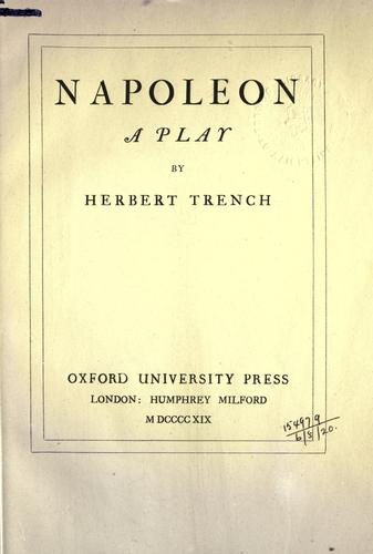 Cover for Napoleon