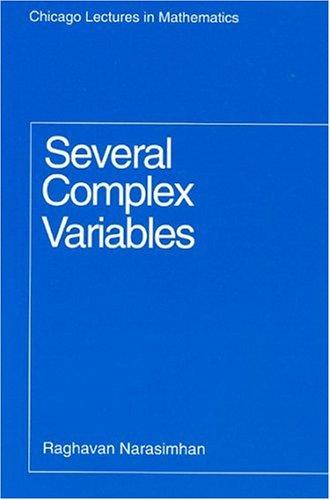 Cover for Several Complex Variables (Chicago Lectures in Mathematics)
