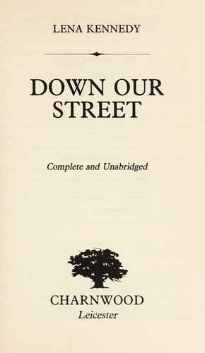 Cover for Down Our Street