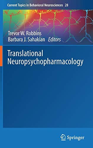 Cover for Translational Neuropsychopharmacology