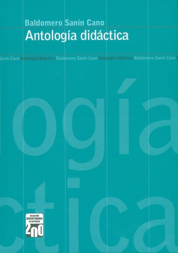 Cover for Antología didáctica. - 1. ed.