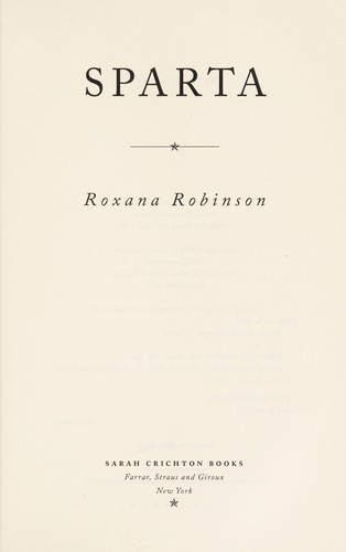 Cover for Sparta