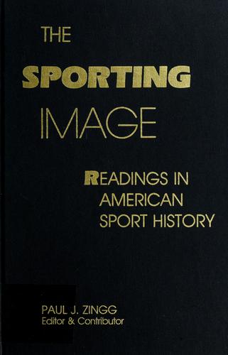 Cover for The Sporting image