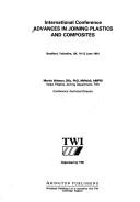 Cover for Advances in Joining Plastics and Composites