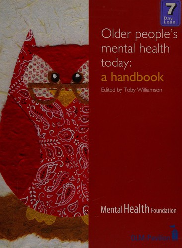 Cover for Older people's mental health today