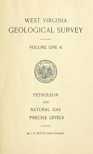 Cover for Petroleum and natural gas, precise levels