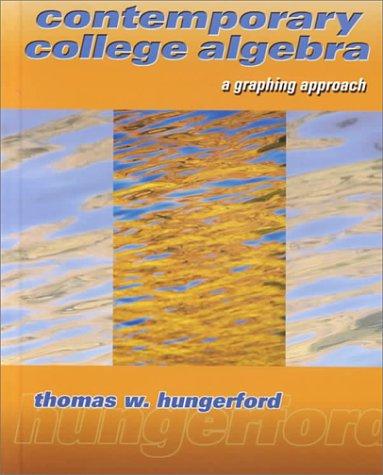 Cover for Contemporary College Algebra
