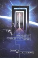 Cover for First Meetings