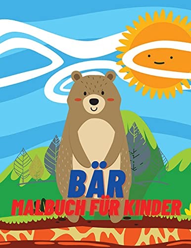 Cover for Bär Malbuch Für Kinder