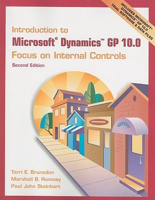 Cover for Introduction To Microsoft Dynamics Gp 100 Focus On Internal Controls