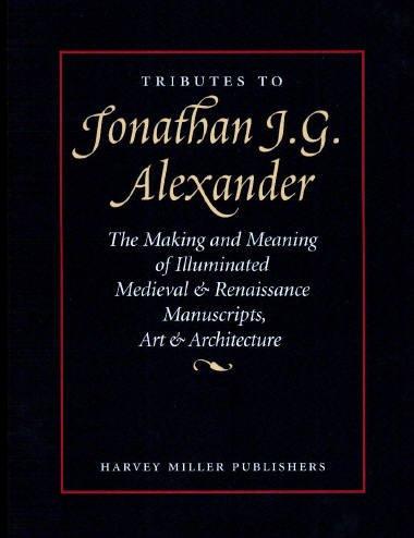 Cover for Tributes To Jonathan J.g. Alexander