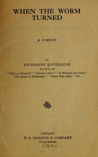Cover for When the worm turned