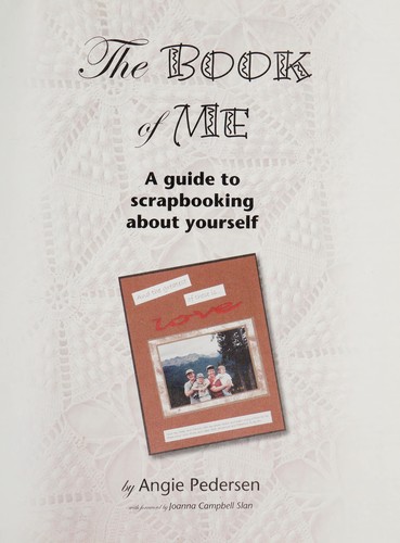 Cover for The book of me