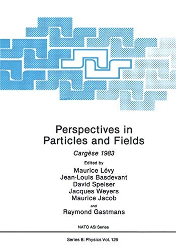 Cover for Perspectives in Particles and Fields