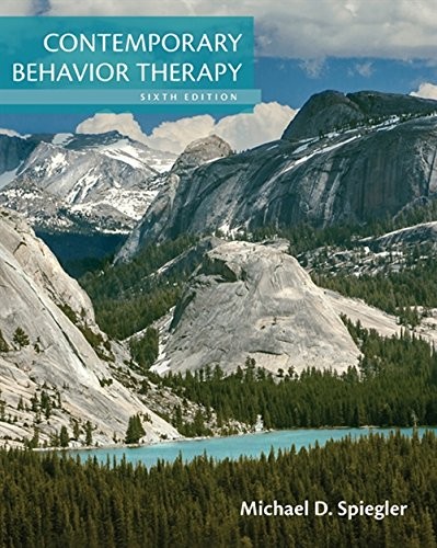 Cover for  Contemporary behavior therapy (6 th Ed.)