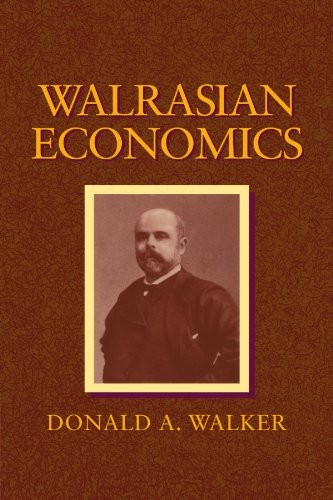Cover for Walrasian Economics