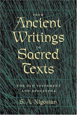 Cover for From Ancient Writings to Sacred Texts