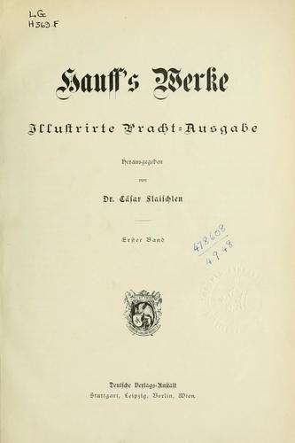 Cover for Werke