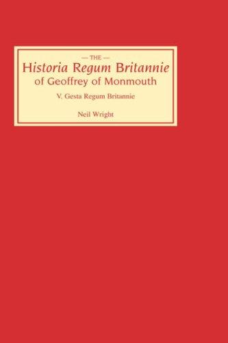 Cover for Historia Regum Britannie of Geoffrey of Monmouth V