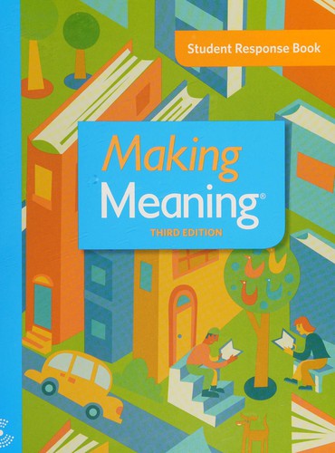 Cover for Making meaning classroom package