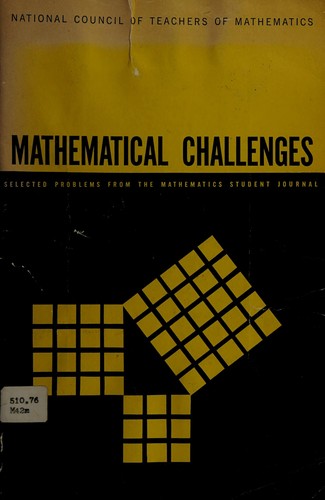 Cover for Mathematical challenges