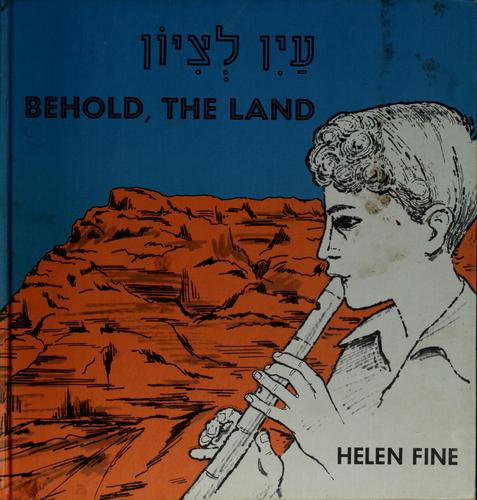 Cover for Behold, the land!